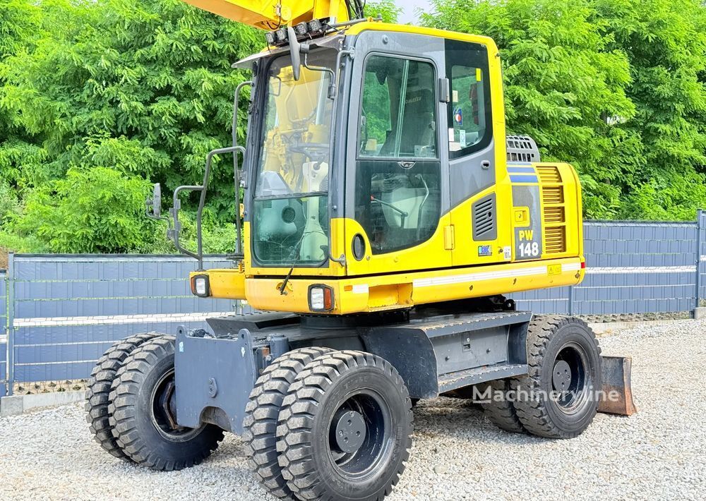 2011 Komatsu PW148, 13.200 mth, Import Auf Lager in der EU — Foto 6 z 16