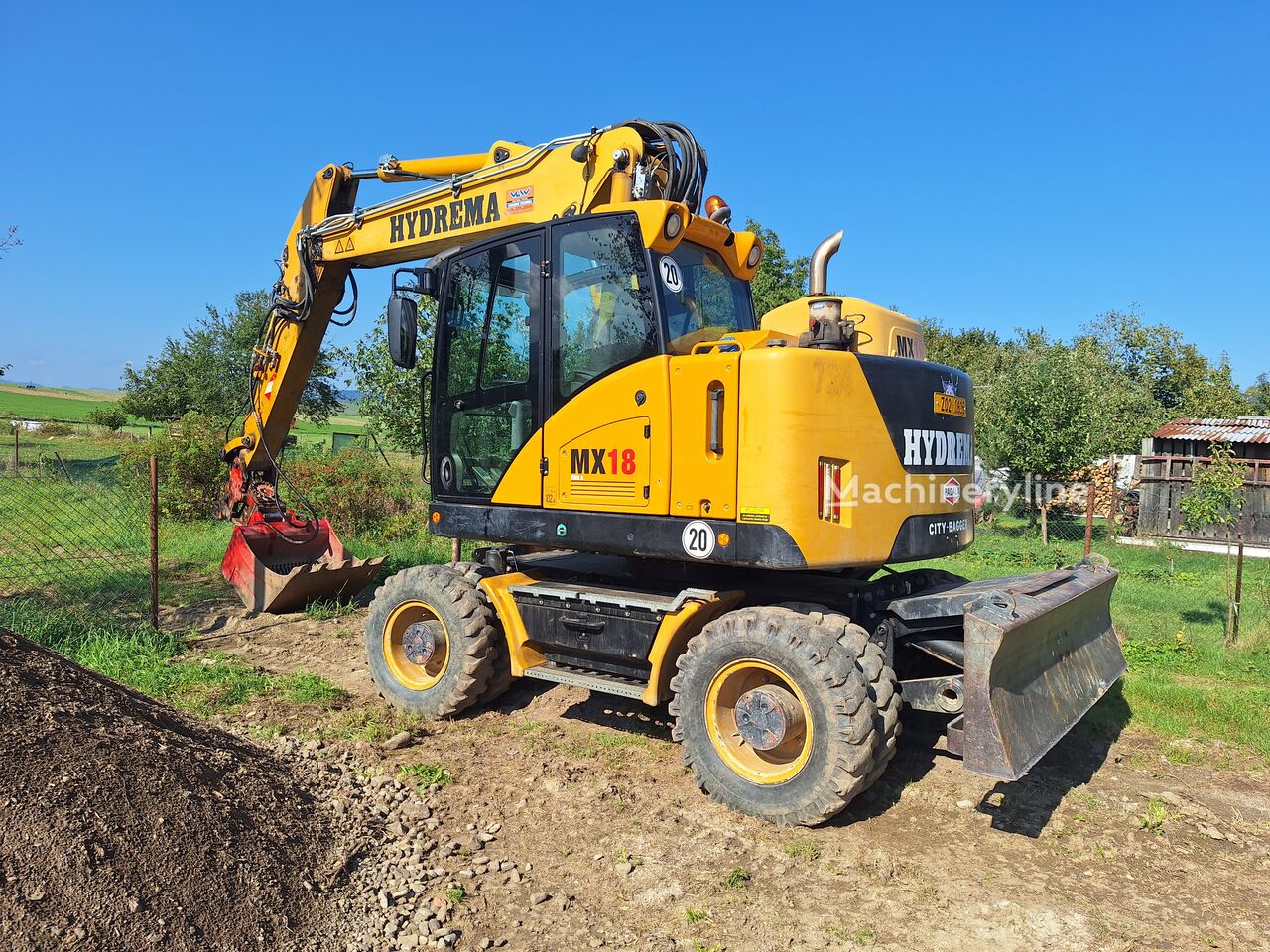 2020 Hydrema MX18, 4.880 mth, Import Auf Lager in der EU — Foto 1
