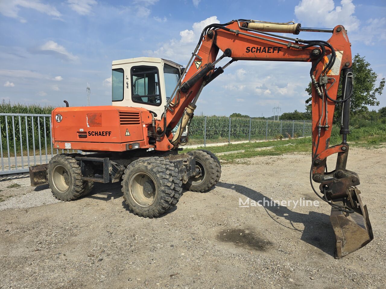 2003 Schaeff TEREX, 6.420 mth, Import Auf Lager in der EU — Foto 4 z 4