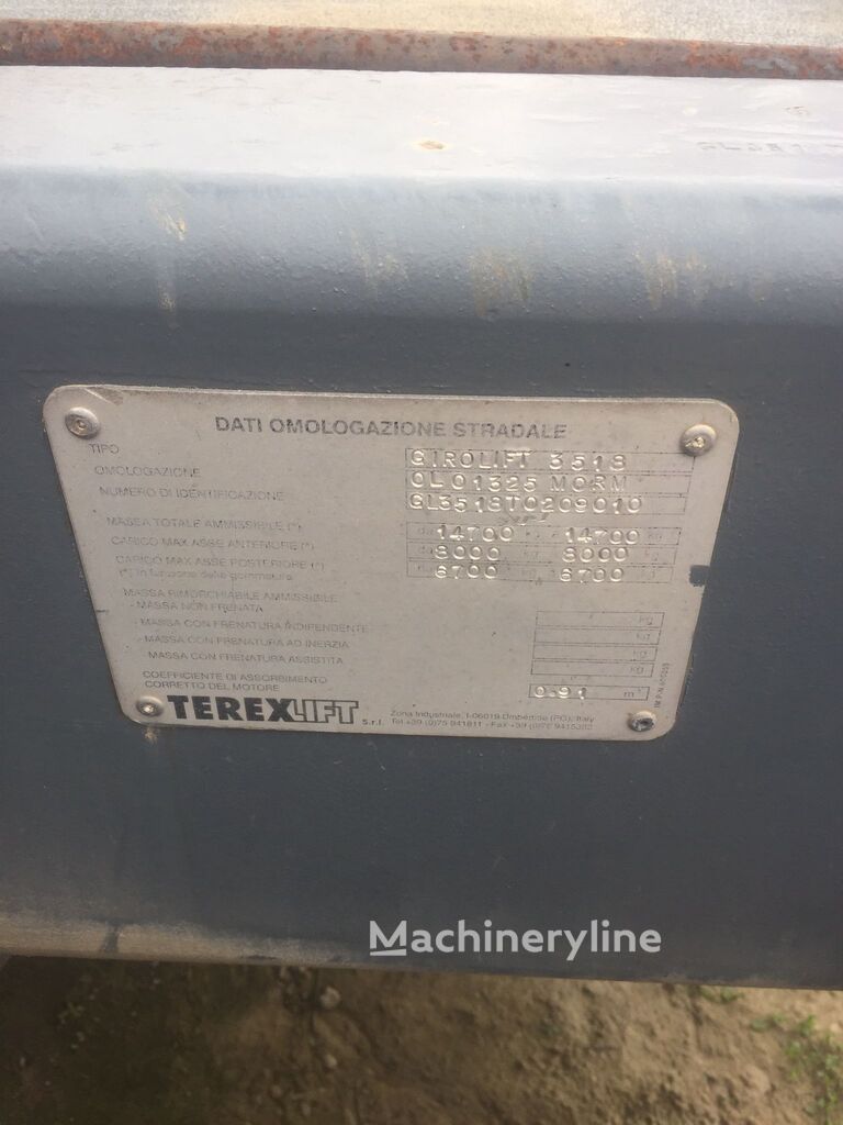 2002 Terex GIROLIFT, 5.000 mth, Import Auf Lager in der EU — Foto 12 z 12