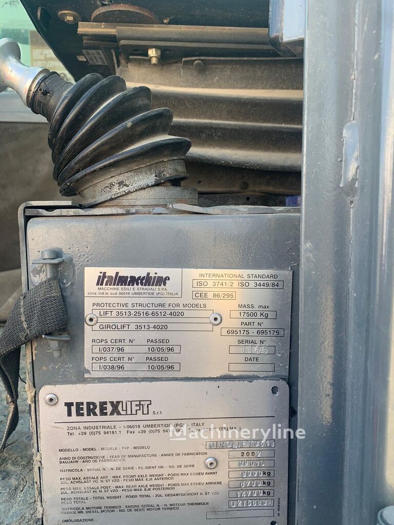 2002 Terex GIROLIFT, 5.000 mth, Import Auf Lager in der EU — Foto 3 z 12