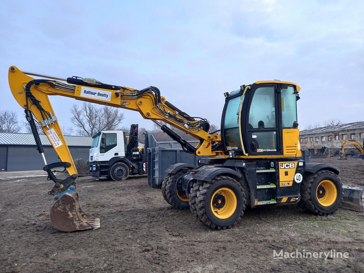 2017 JCB HYDRADIG, 6.400 mth, Import Auf Lager in der EU — Foto 1