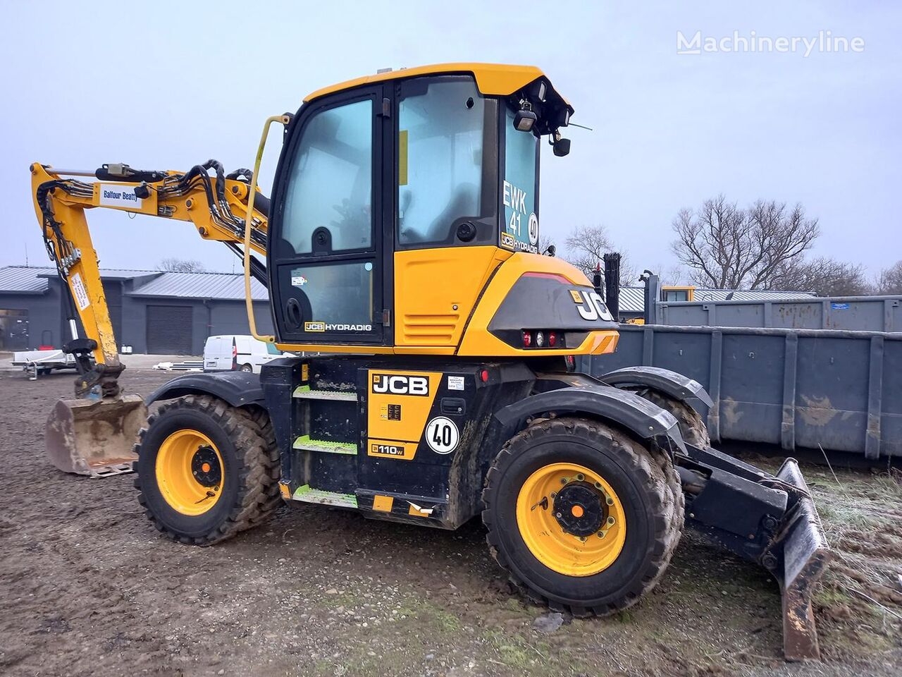 2017 JCB HYDRADIG, 6.400 mth, Import Auf Lager in der EU — Foto 2 z 5