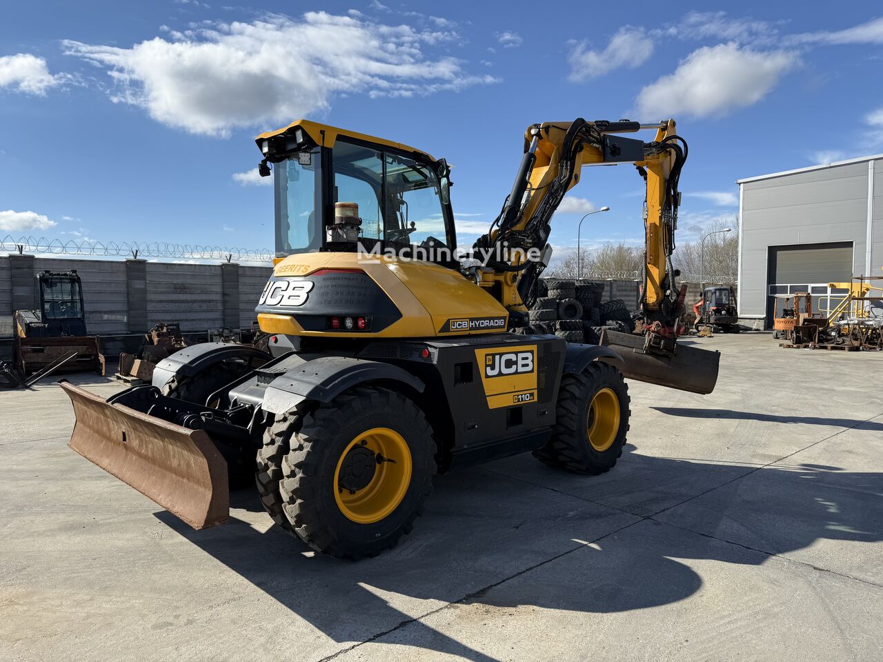 2016 JCB WHEEL, 6.150 mth, Import Auf Lager in der EU — Foto 6 z 11