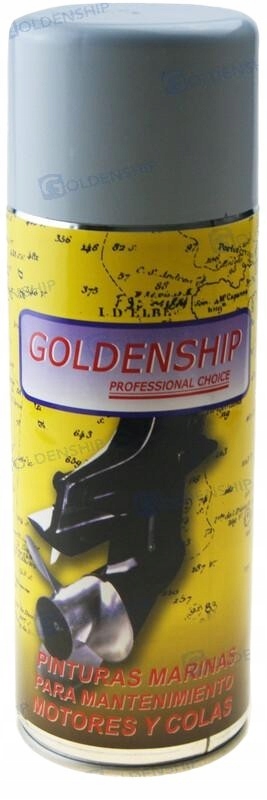 Farba W Sprayu na Volvo Penta Grey (aq Sterndrives 89) 400ml, grau, Auf Lager in der EU — Foto 1