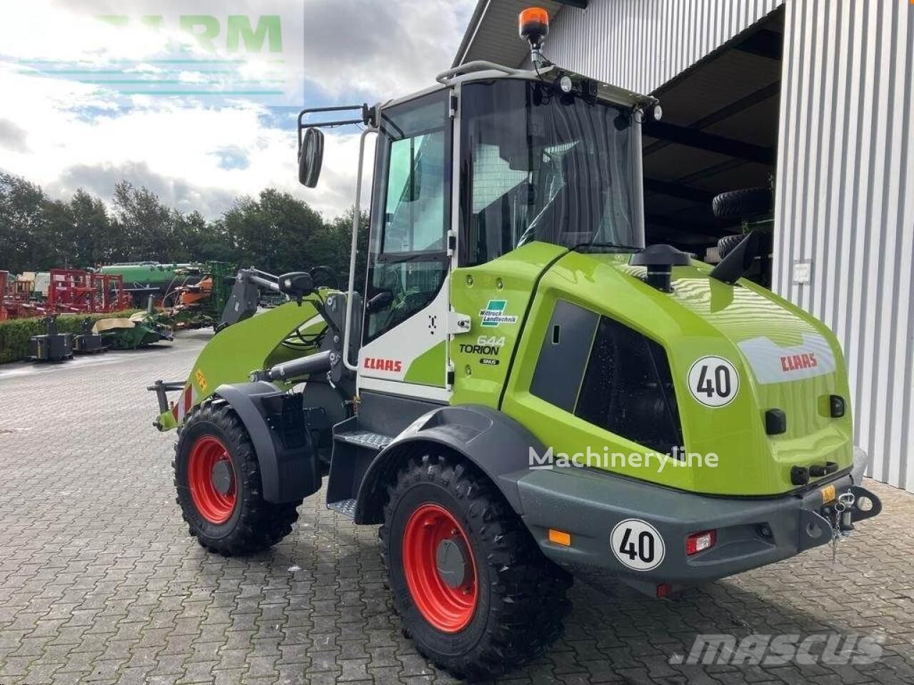 2023 Claas TORION, 590 mth, Import Auf Lager in der EU — Foto 3 z 16