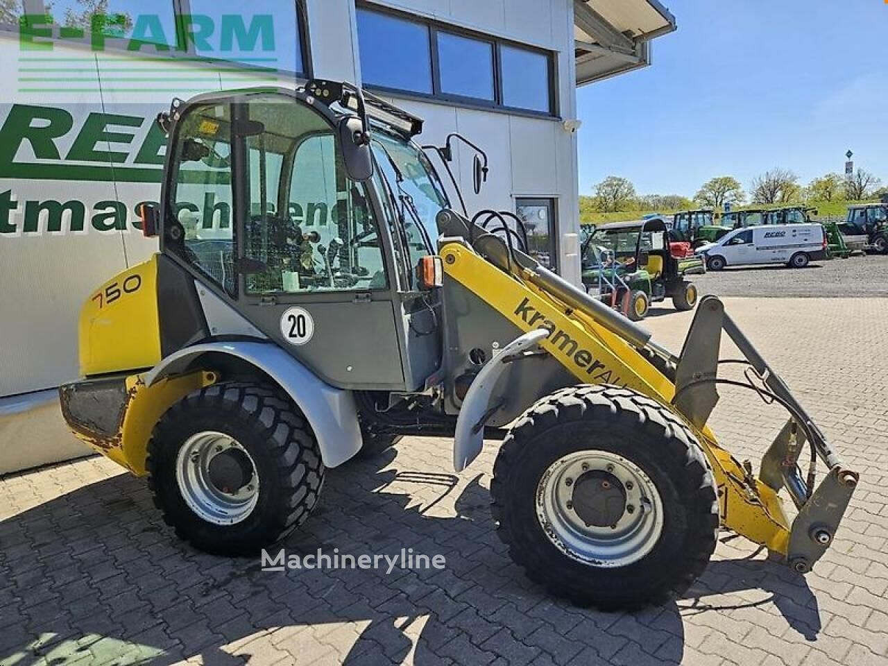 2012 Kramer 750, 4.728 mth, Import Auf Lager in der EU — Foto 4 z 16