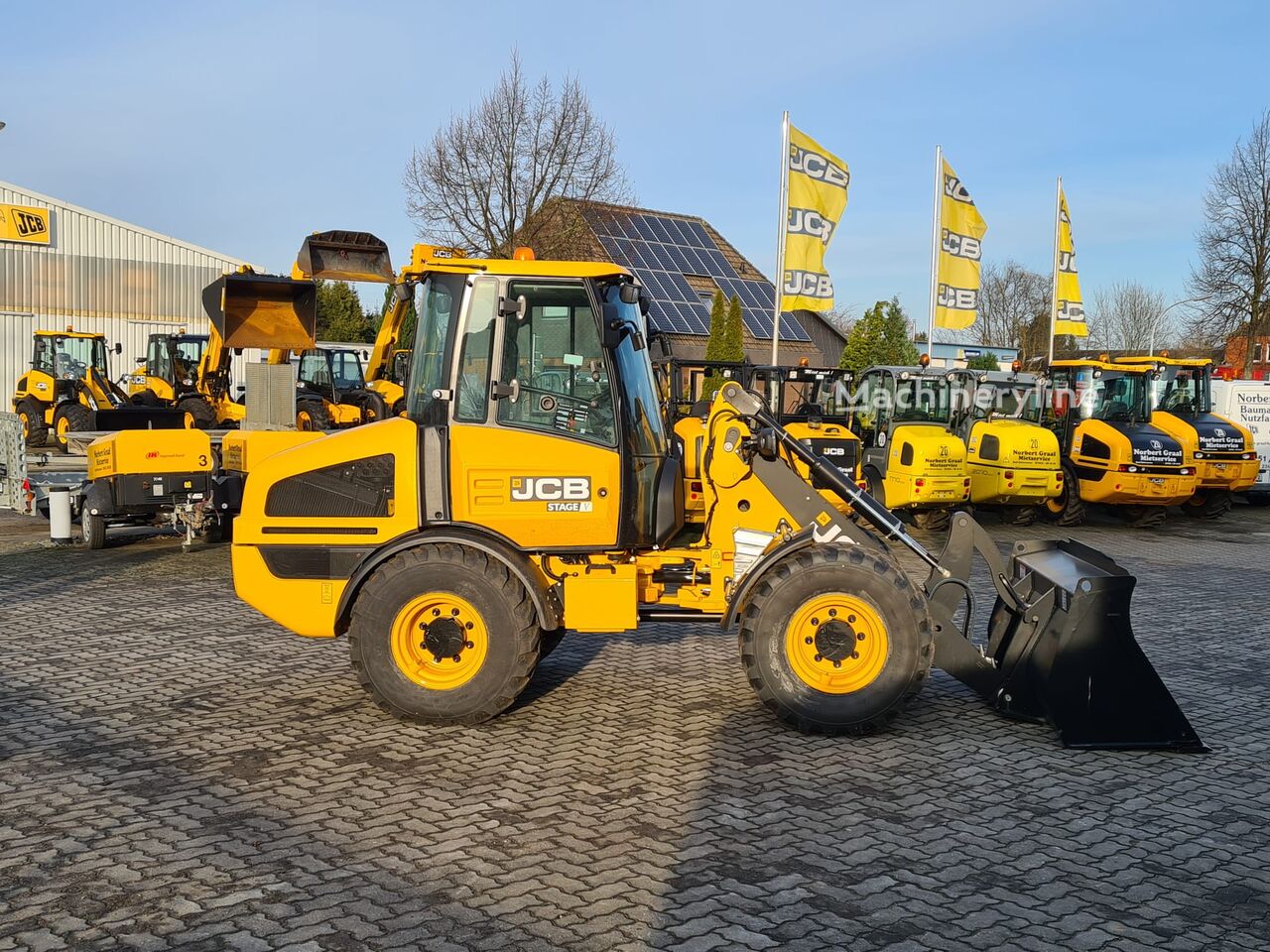 2022 JCB 407, 536 mth, Import Auf Lager in der EU — Foto 1