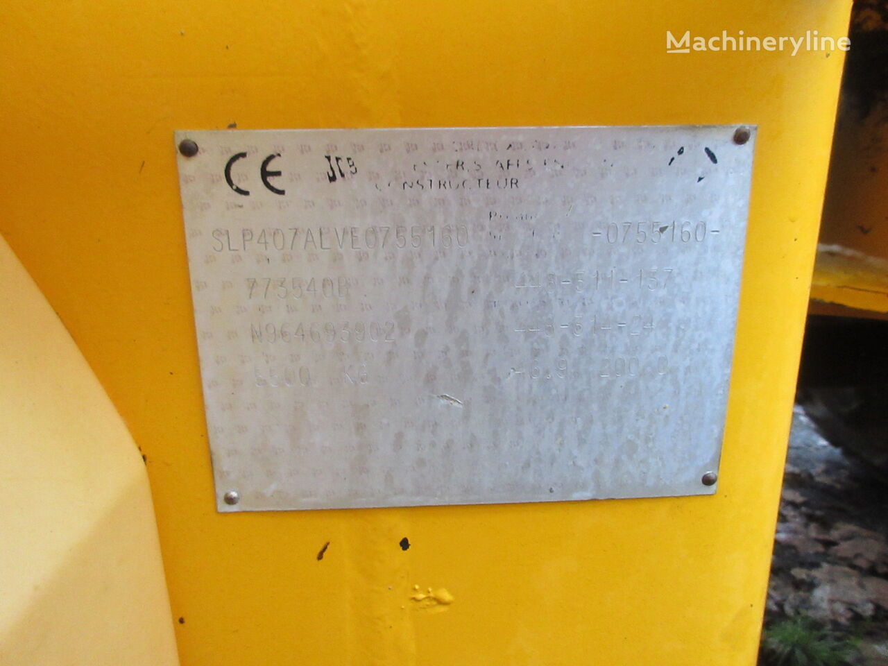 1996 JCB 407, 3.700 mth, Import Auf Lager in der EU — Foto 9 z 13