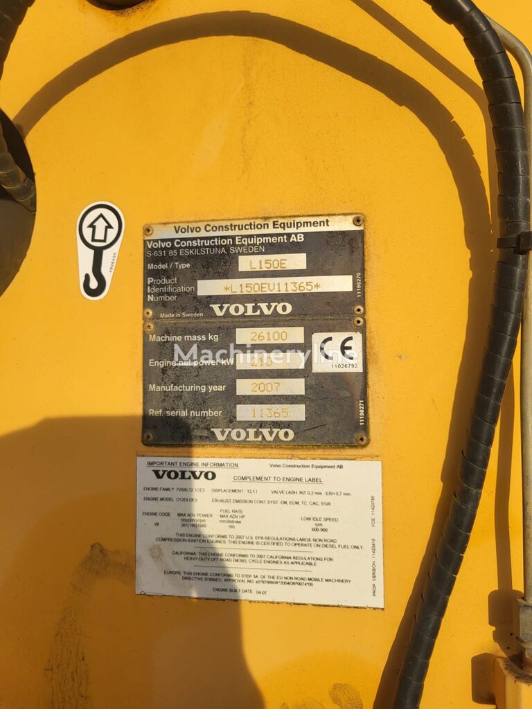 2007 Volvo L150E, Import Auf Lager in der EU — Foto 2 z 6