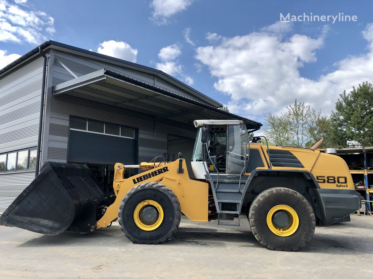 2007 Liebherr 580, 21.000 mth, Import Auf Lager in der EU — Foto 4 z 16