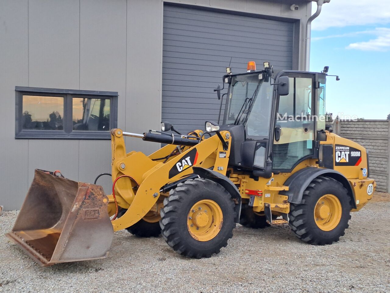 2017 Caterpillar 908M, 6.533 mth, Import Auf Lager in der EU — Foto 1