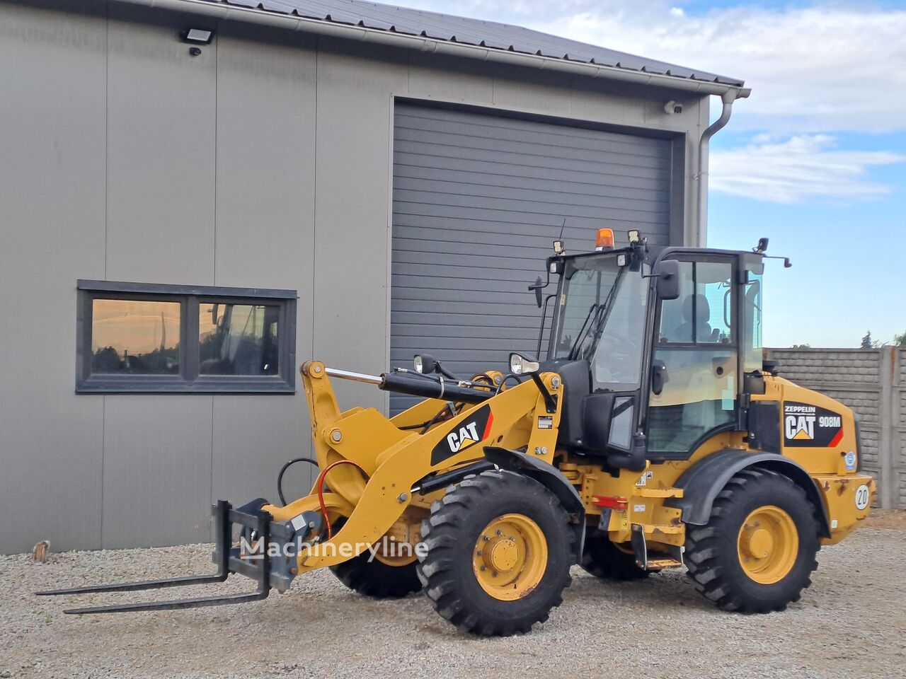 2017 Caterpillar 908M, 6.533 mth, Import Auf Lager in der EU — Foto 6 z 16