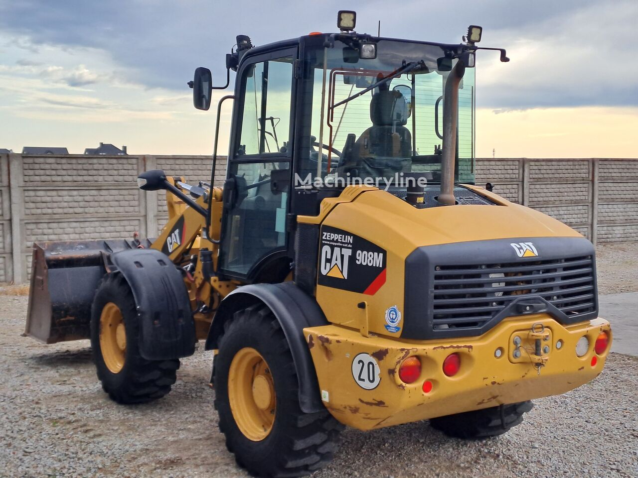 2017 Caterpillar 908M, 6.533 mth, Import Auf Lager in der EU — Foto 7 z 16