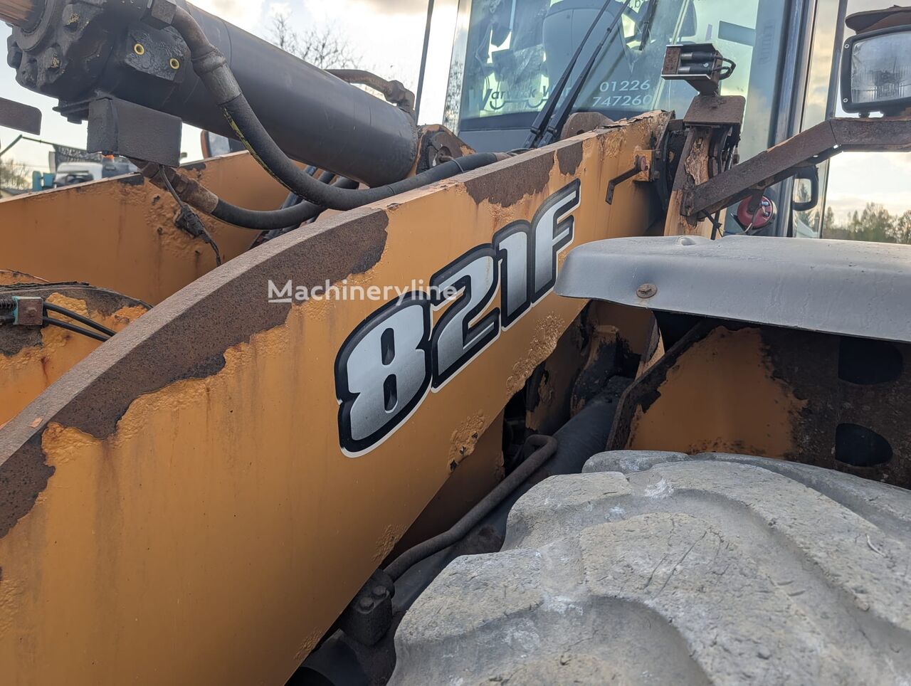 2014 Case 821, 3.600 mth, Import Auf Lager in der EU — Foto 16 z 16