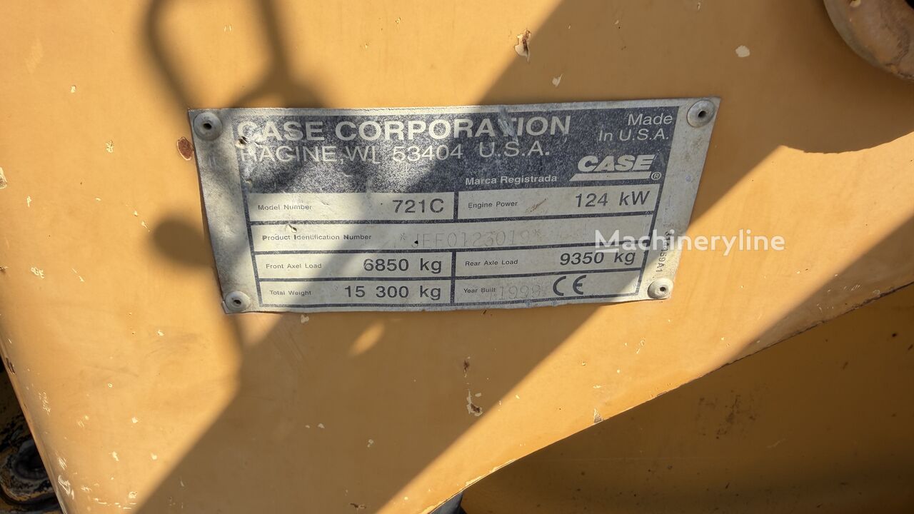 1999 Case 721, 8.400 mth, Import Auf Lager in der EU — Foto 14 z 14