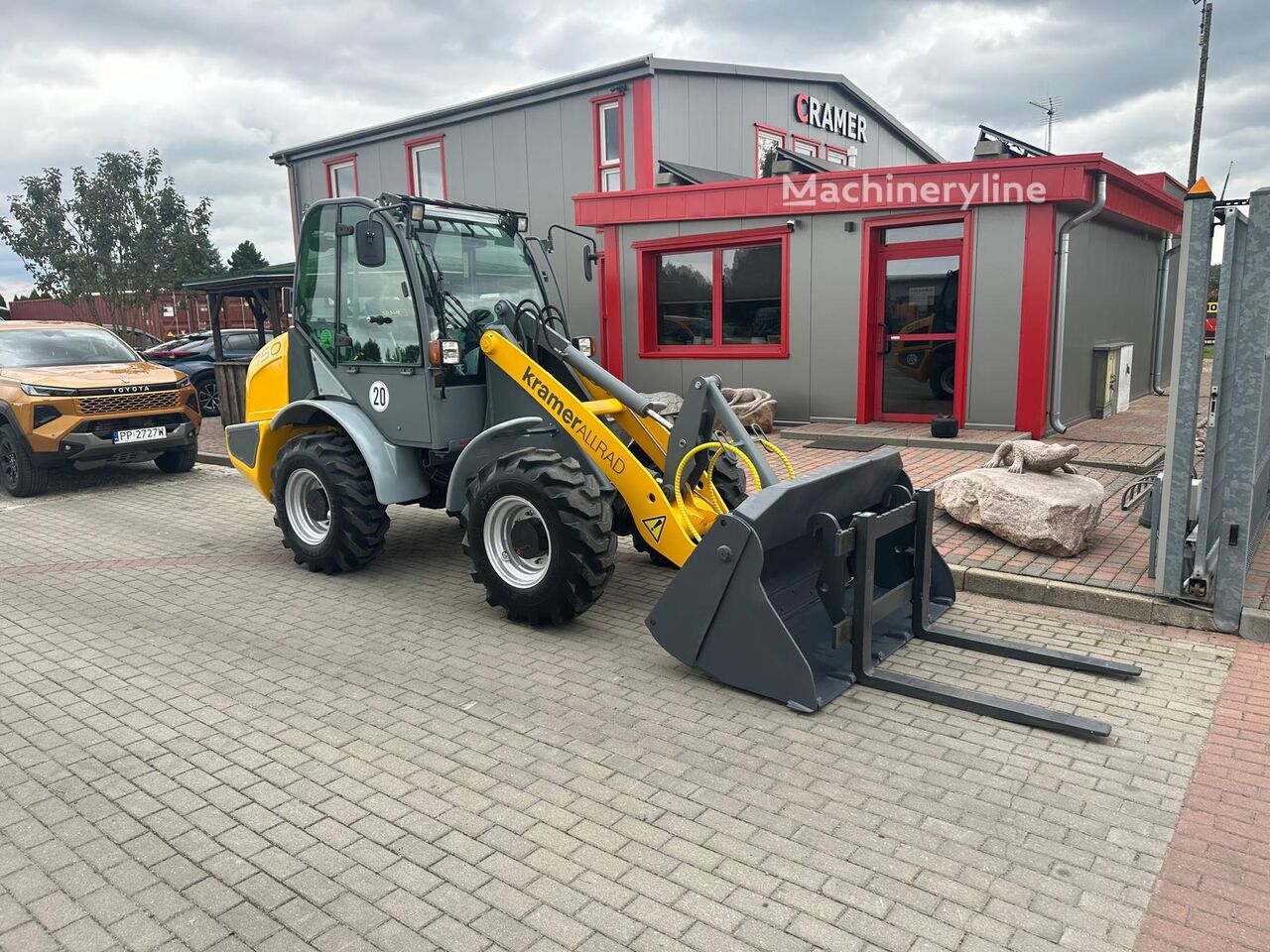 2010 Kramer 750, 4.427 mth, Import Auf Lager in der EU — Foto 1