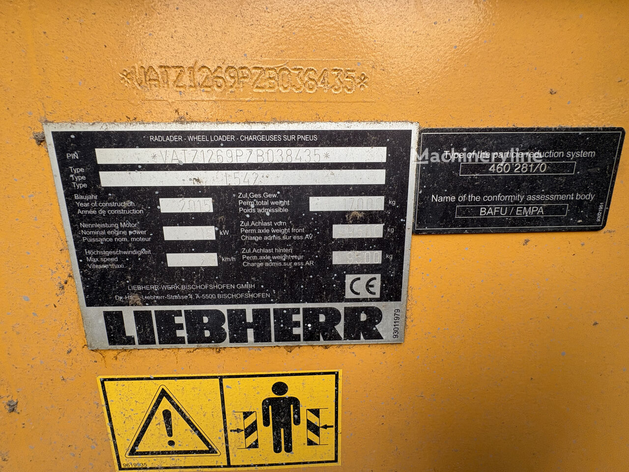 2015 Liebherr, 15.681 mth, Import Auf Lager in der EU — Foto 13 z 13
