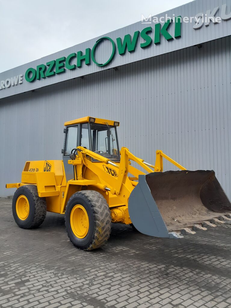 1990 JCB 420, 10.767 mth, Import Auf Lager in der EU — Foto 1