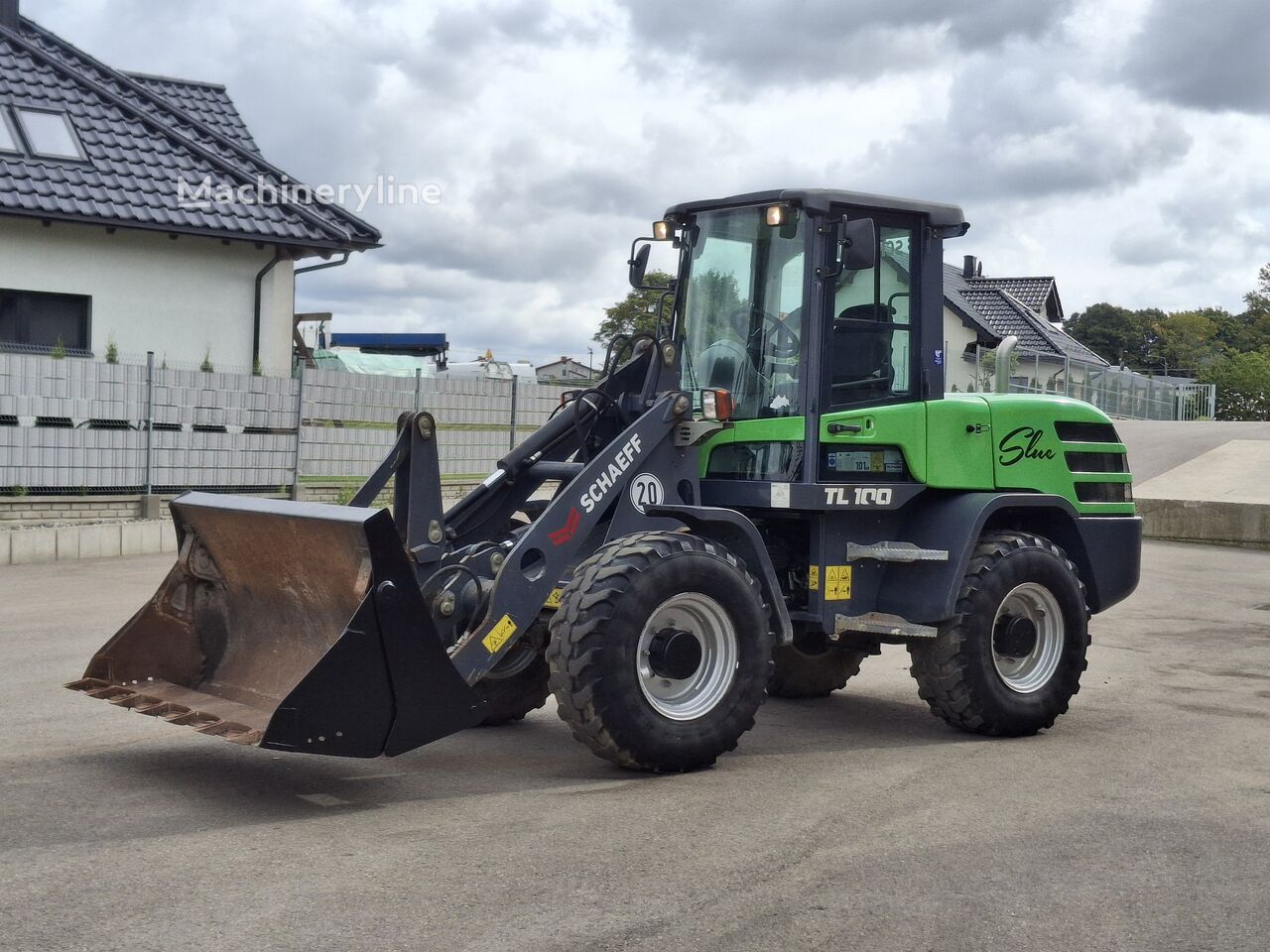 2017 Schaeff TL100, 2.135 mth, Import Auf Lager in der EU — Foto 2 z 16