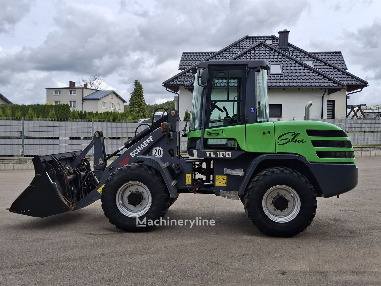 2017 Schaeff TL100, 2.135 mth, Import Auf Lager in der EU — Foto 3 z 16
