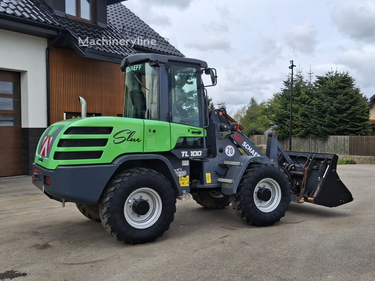 2017 Schaeff TL100, 2.135 mth, Import Auf Lager in der EU — Foto 5 z 16