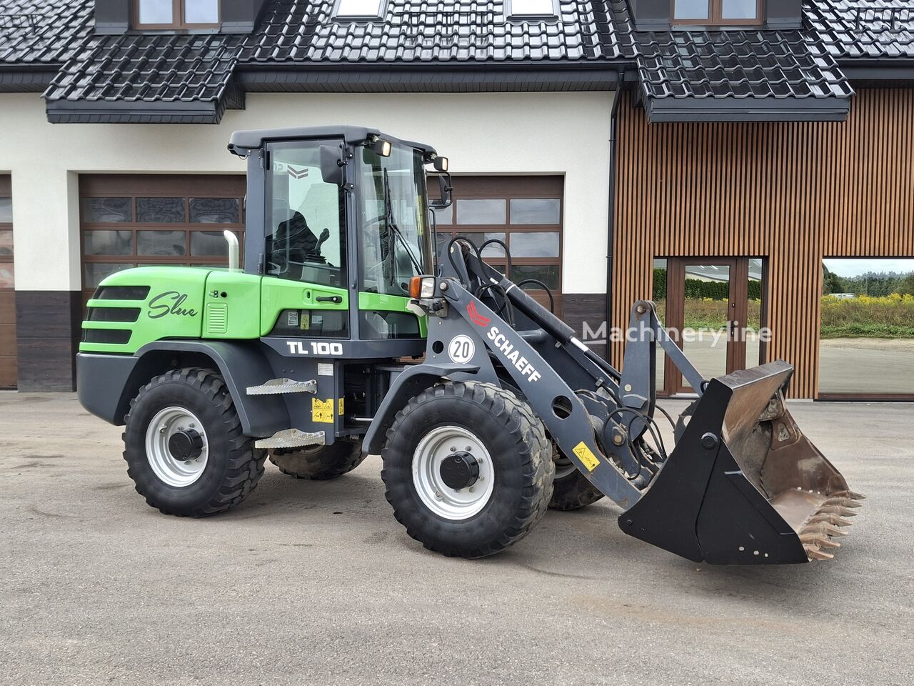 2017 Schaeff TL100, 2.135 mth, Import Auf Lager in der EU — Foto 6 z 16