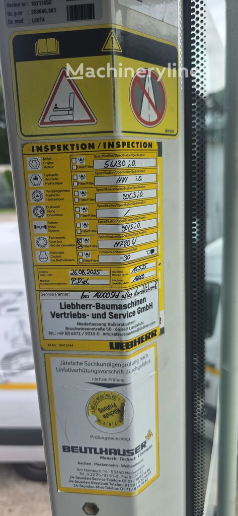 2017 Liebherr 576, Import Auf Lager in der EU — Foto 7 z 11