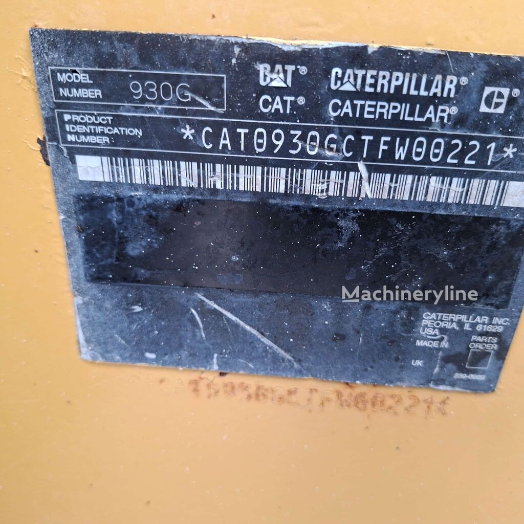 2007 Caterpillar 930, 15.000 mth, Import Auf Lager in der EU — Foto 11 z 16