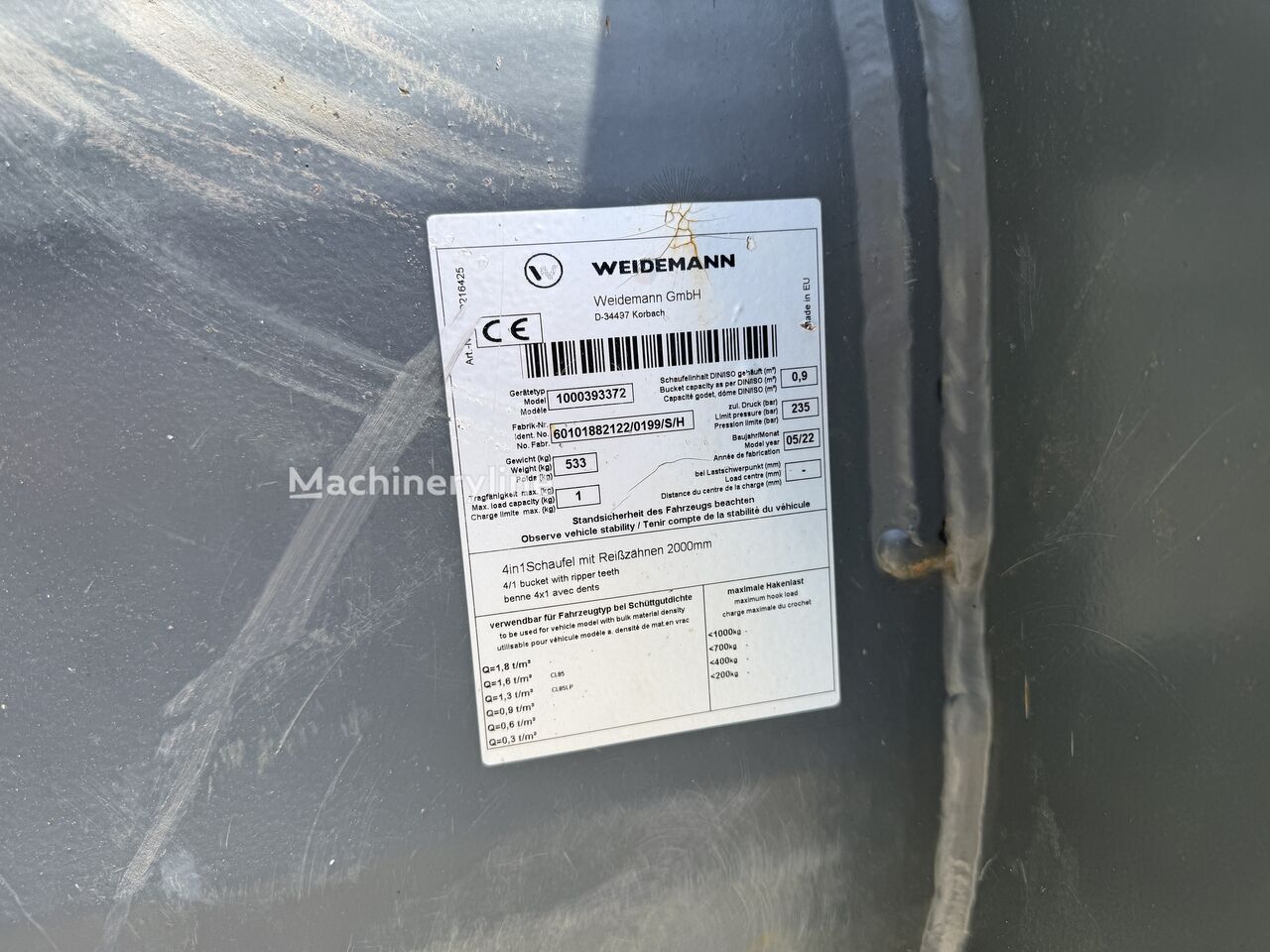 2022 Wacker Neuson WL52, 1.600 mth, Import Auf Lager in der EU — Foto 7 z 16