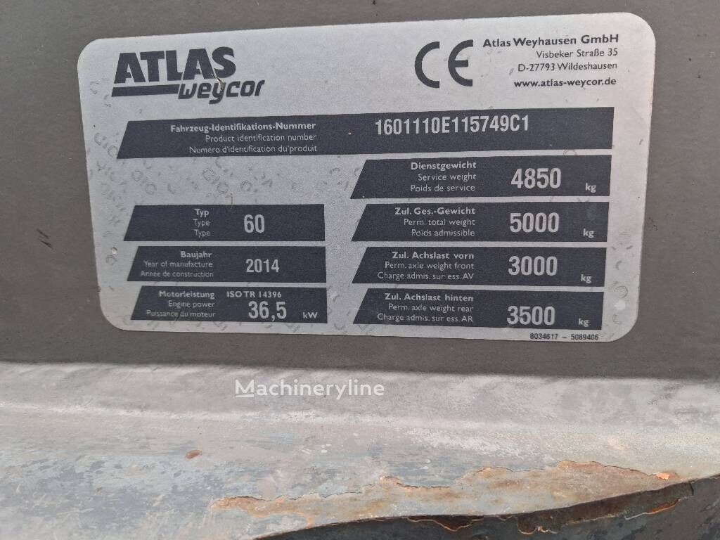 2014 Atlas AR, 2.415 mth, Import Auf Lager in der EU — Foto 8 z 13
