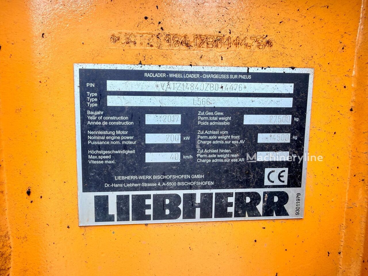 2017 Liebherr L566, 18.500 mth, Import Auf Lager in der EU — Foto 4 z 14