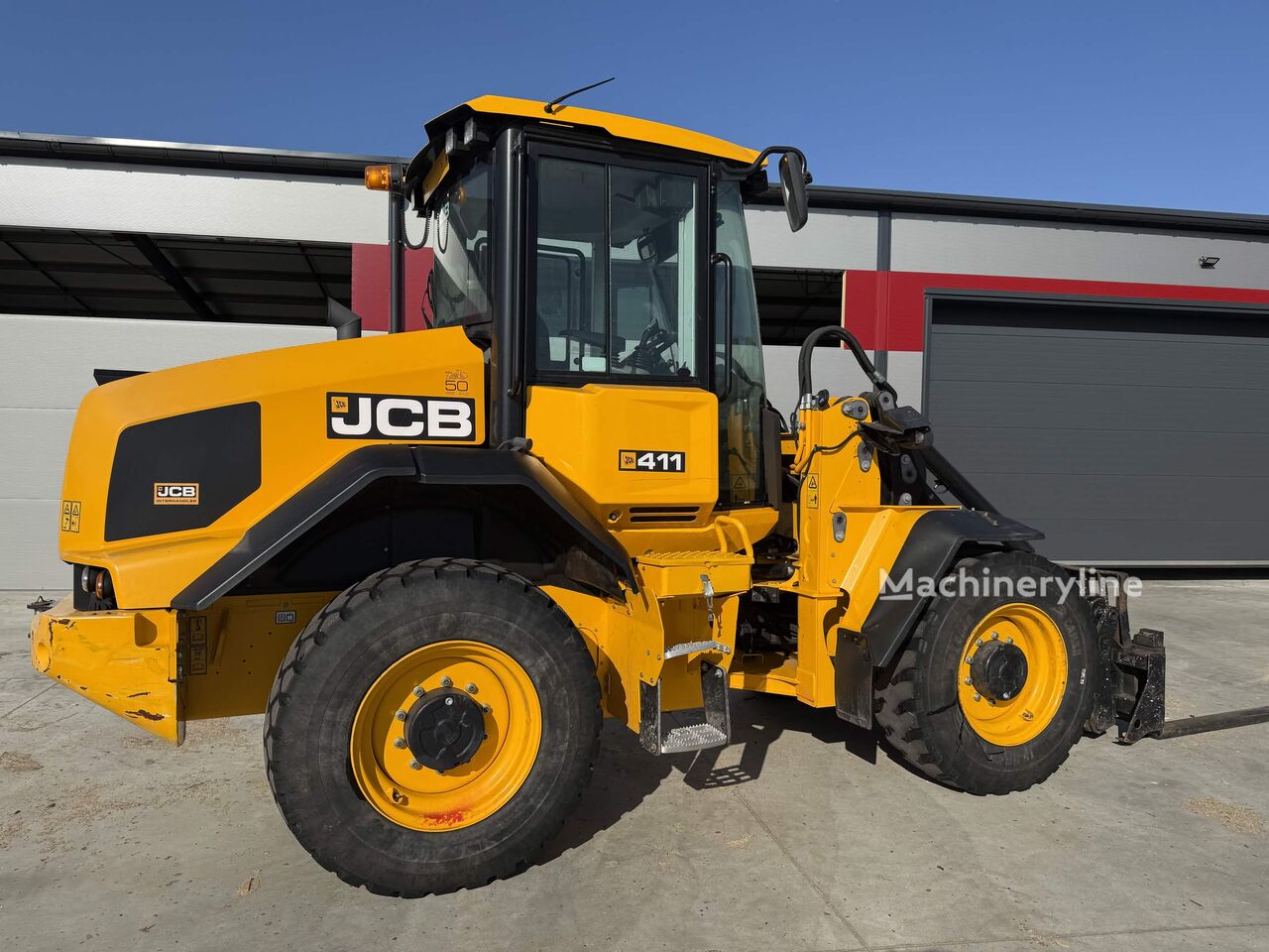 2019 JCB 411, 4.300 mth, Import Auf Lager in der EU — Foto 1