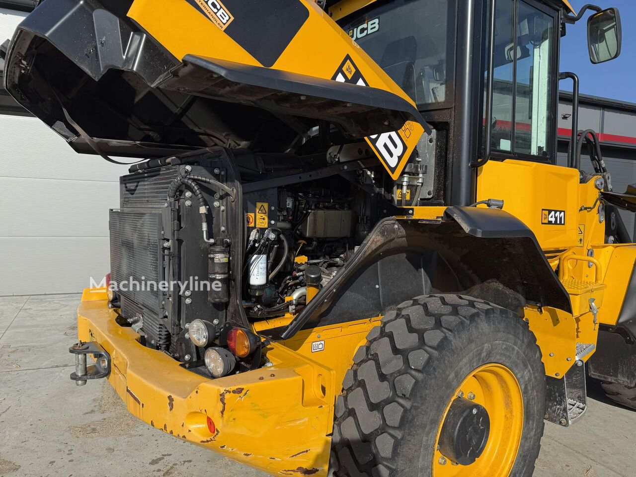 2019 JCB 411, 4.300 mth, Import Auf Lager in der EU — Foto 3 z 7