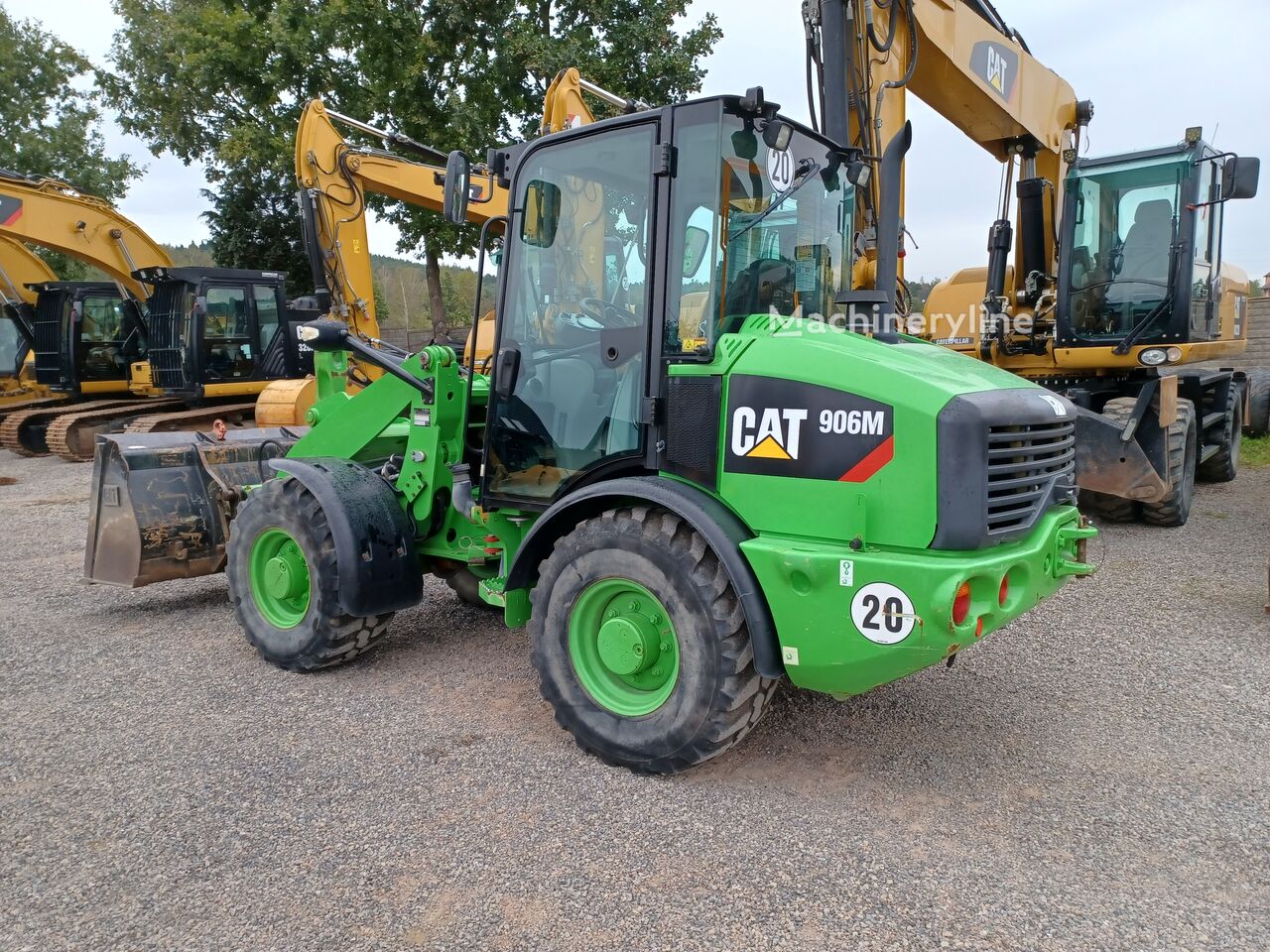 2015 Caterpillar 906M, 3.500 mth, Import Auf Lager in der EU — Foto 4 z 16