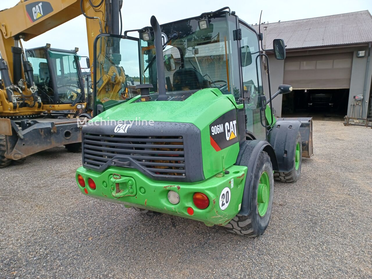 2015 Caterpillar 906M, 3.500 mth, Import Auf Lager in der EU — Foto 7 z 16