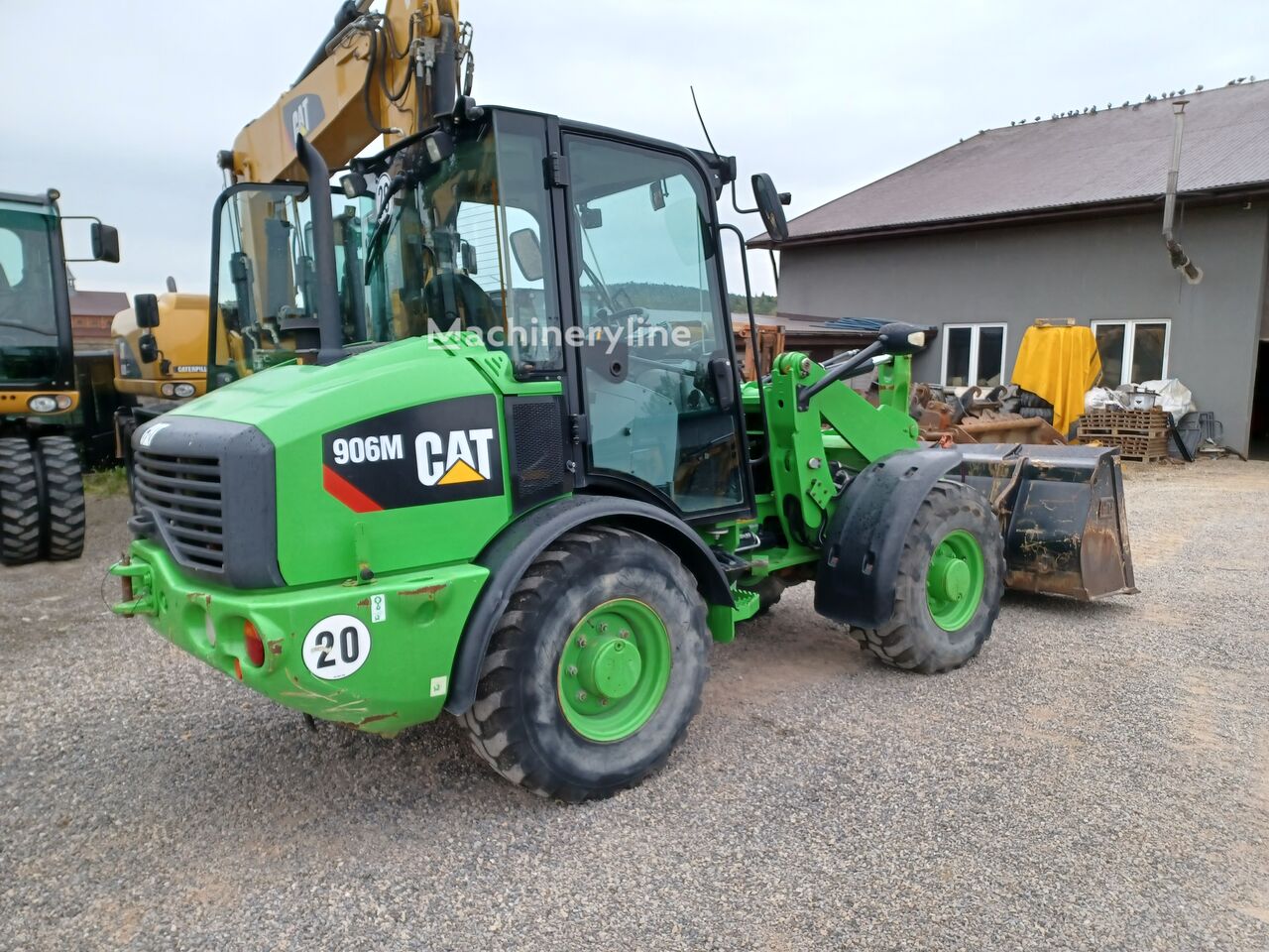 2015 Caterpillar 906M, 3.500 mth, Import Auf Lager in der EU — Foto 8 z 16
