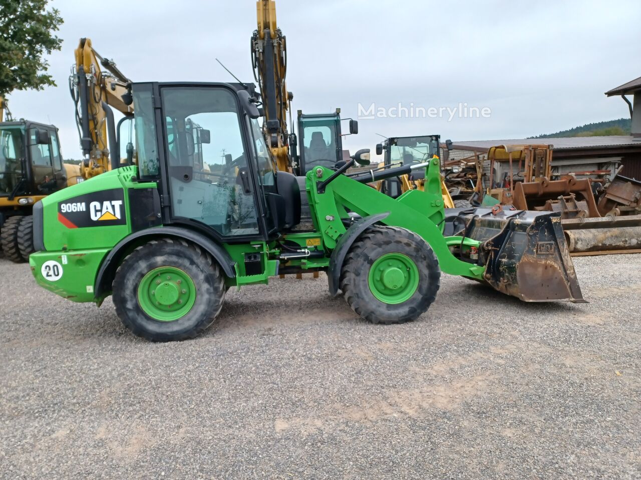 2015 Caterpillar 906M, 3.500 mth, Import Auf Lager in der EU — Foto 9 z 16
