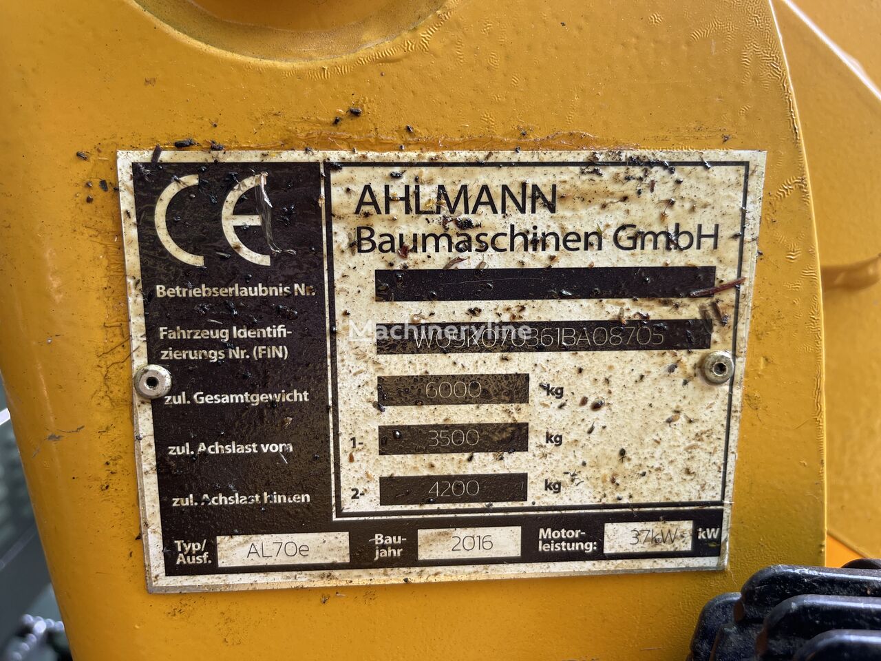 2016 Ahlmann AL75, 6.400 mth, Import Auf Lager in der EU — Foto 7 z 11