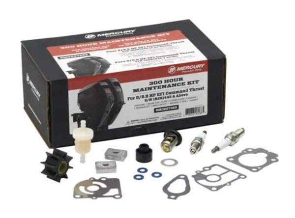 Sada servisní Mercury 8 9.9hp EFT na 300 godzin 8M0227355, Auf Lager in der EU — Foto 1