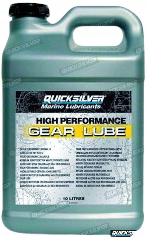 Olej převodový Quicksilver Sae90 10l Syntetyk, Auf Lager in der EU — Foto 1