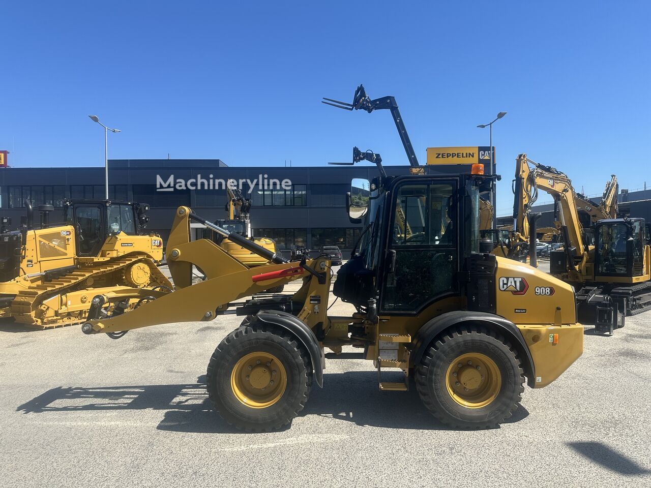 2023 Caterpillar 908, 416 mth, Import Auf Lager in der EU — Foto 1