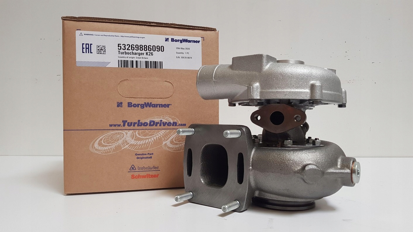Turbo Borgwarner Kkk 53269886090 53269706090, Auf Lager in der EU — Foto 1