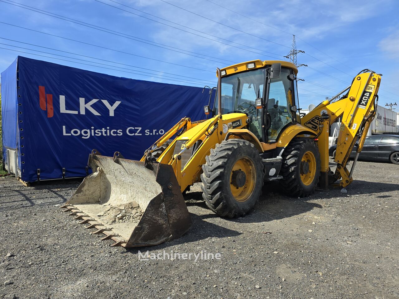 2008 JCB 4CX, Import Auf Lager in der EU — Foto 1