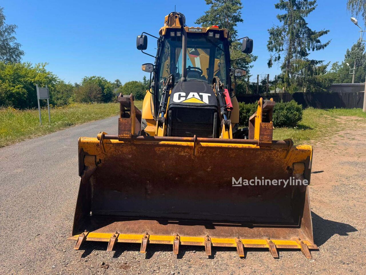 2012 Caterpillar 432E, 11.190 mth, Import Auf Lager in der EU — Foto 2 z 11