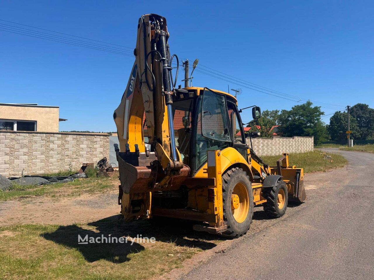 2012 Caterpillar 432E, 11.190 mth, Import Auf Lager in der EU — Foto 4 z 11