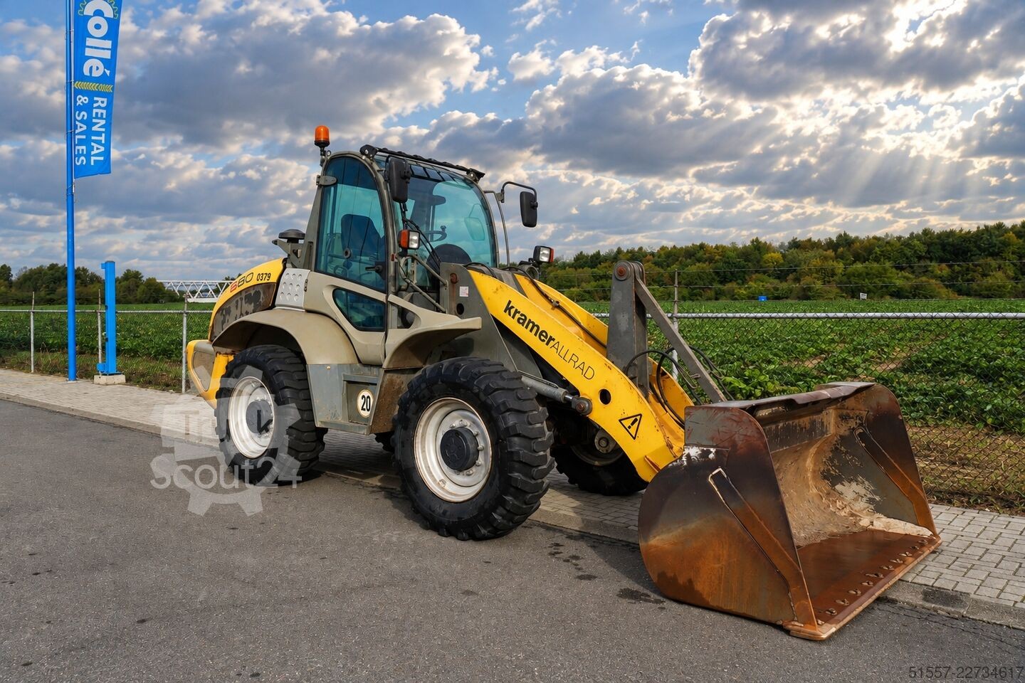 2012 Kramer 880 | 2012, 3.280 mth, Import Auf Lager in der EU — Foto 2 z 5