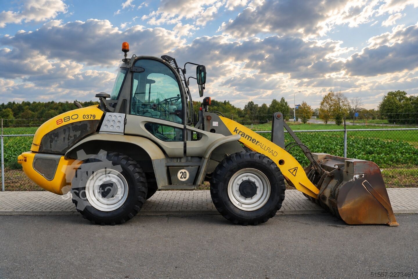 2012 Kramer 880 | 2012, 3.280 mth, Import Auf Lager in der EU — Foto 3 z 5