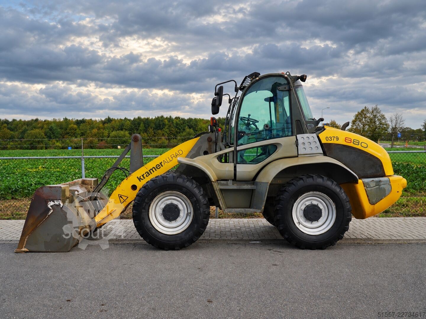 2012 Kramer 880 | 2012, 3.280 mth, Import Auf Lager in der EU — Foto 4 z 5