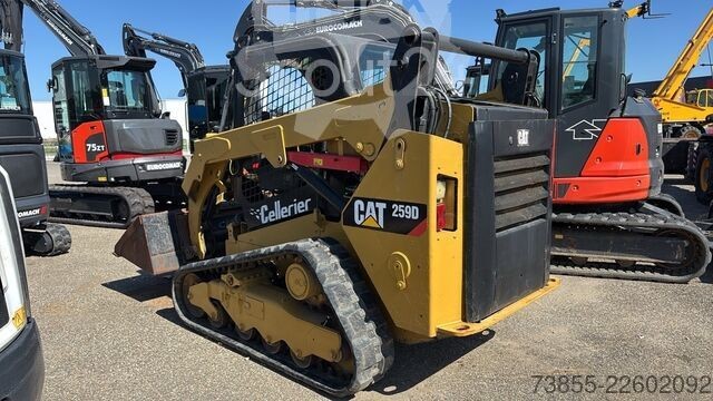 2017 Caterpillar 259D, 1.301 mth, Import Auf Lager in der EU — Foto 3 z 5